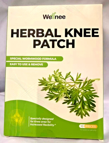Wellnee knee herbal patch - knee,